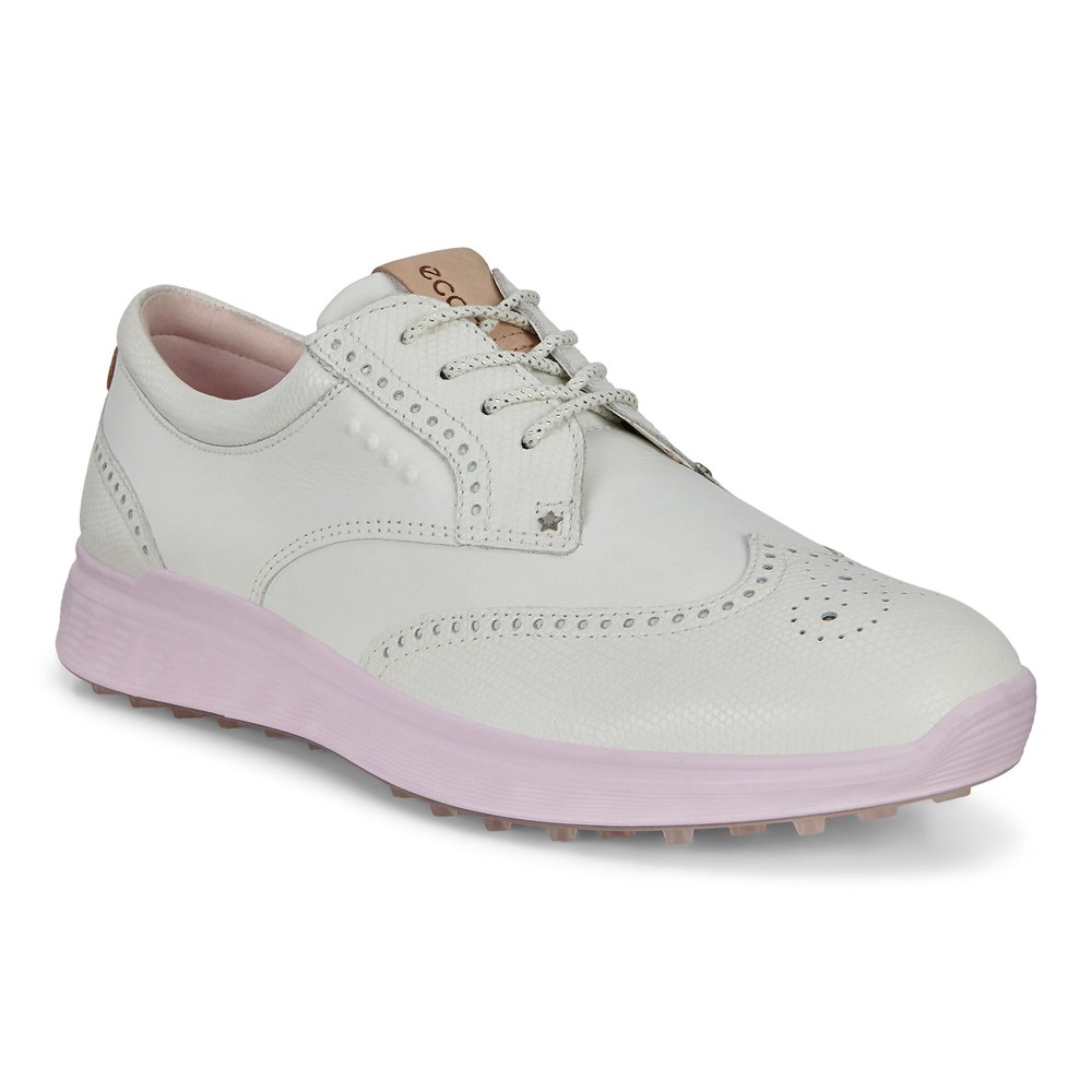 Zapatos De Golf Mujer - ECCO Spikeless S-Classic - Blancos - NSD945387